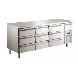 Table réfrigérée ventilée